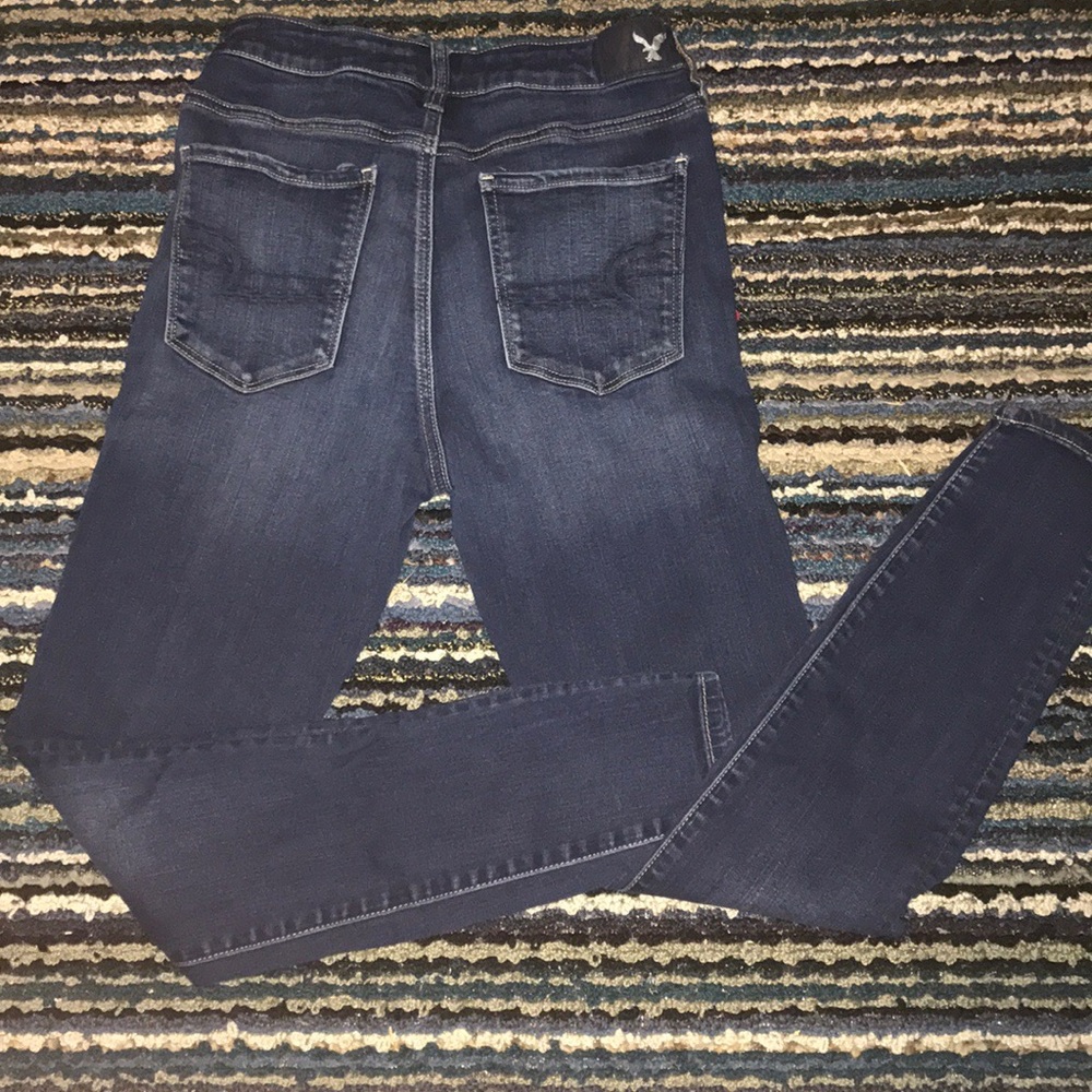 😈🦅Super High Rise AE jeans!🦅😈